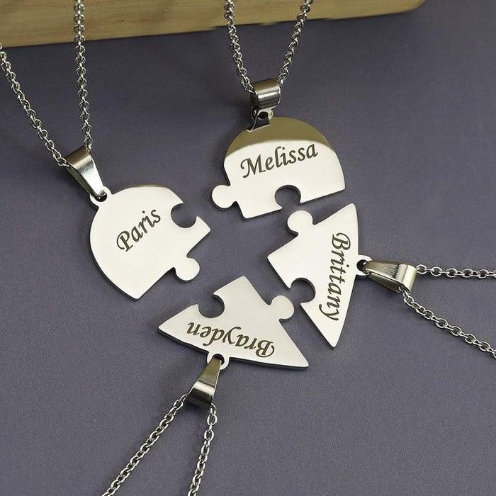 Colar Minhas Metades Personalizável -  Oferta Especial 50% OFF + Frete Grátis!