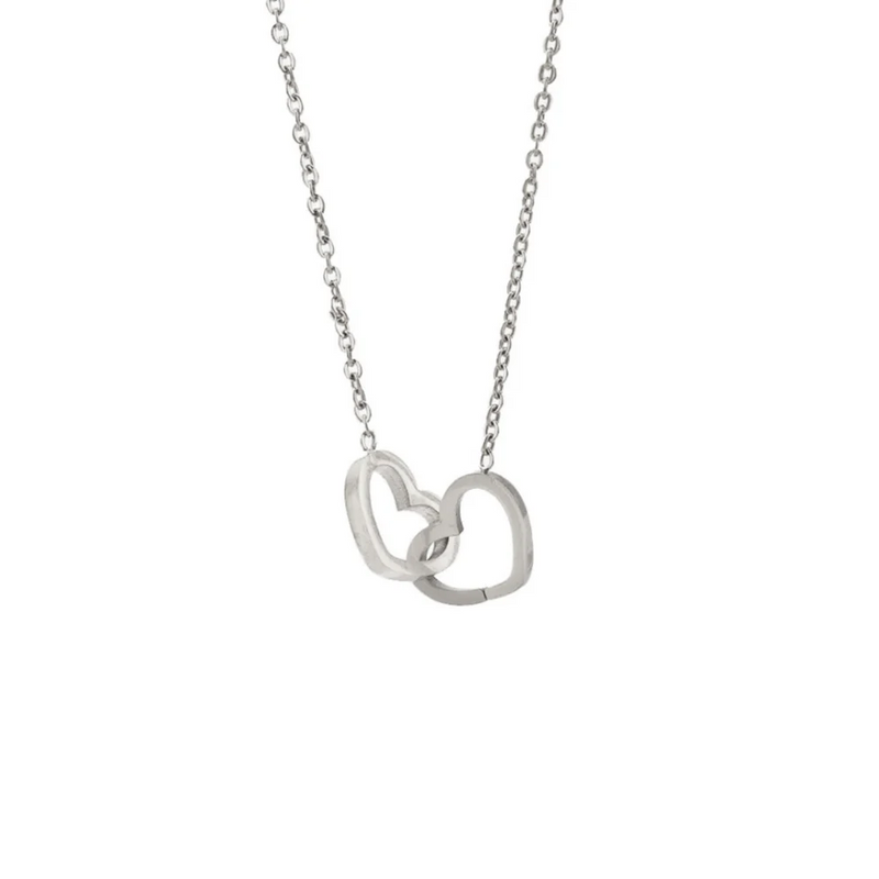 Caixa com Rosa Eterna & Colar Coração Personalizado