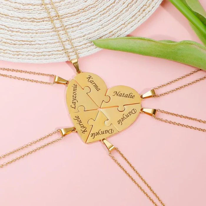 Colar Minhas Metades Personalizável -  Oferta Especial 50% OFF + Frete Grátis!
