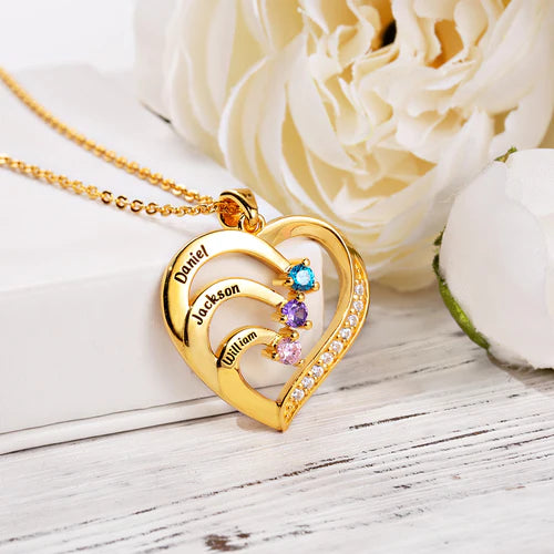 Colar Meu Amor é Eterno Personalizável - Em prata s925 - Com nomes gravados a Laser