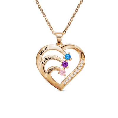 Colar Meu Amor é Eterno Personalizável - Em prata s925 - Com nomes gravados a Laser