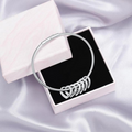 Pulseira Coração de Mãe Personalizável com nomes | Oferta Especial 50% OFF + Frete Grátis Somente Hoje!