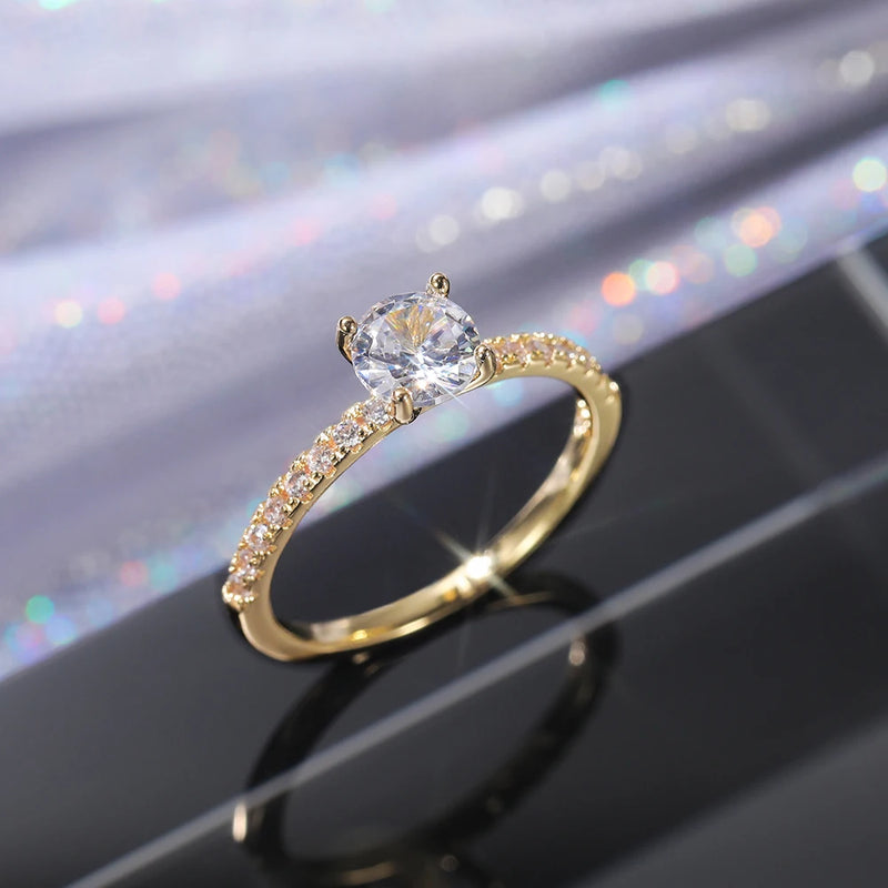 Anel Brilho Eterno – Luxo, Elegância e Sofisticação