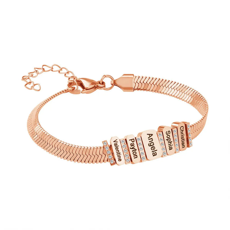 Pulseira Amor de família Personalizada - 50% OFF + Frete Grátis, só Hoje!