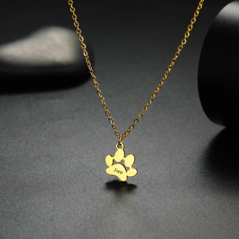 Colar Pegadas Personalizadas – Seu Melhor Amigo Para Sempre