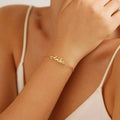 Pulseira com nome personalizada - Em aço inoxidável - Promoção especial!