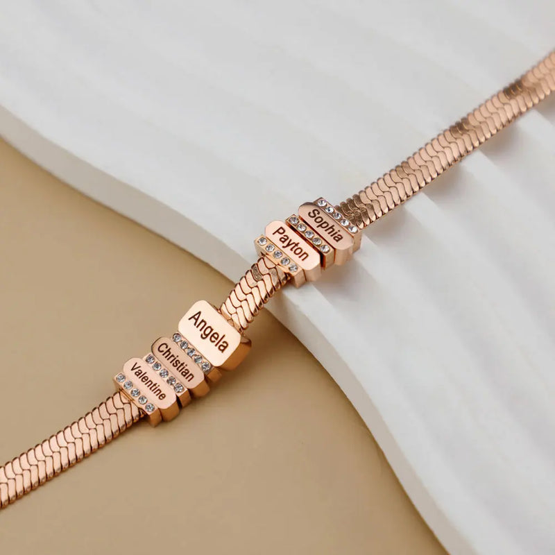 Pulseira Amor de família Personalizada - 50% OFF + Frete Grátis, só Hoje!