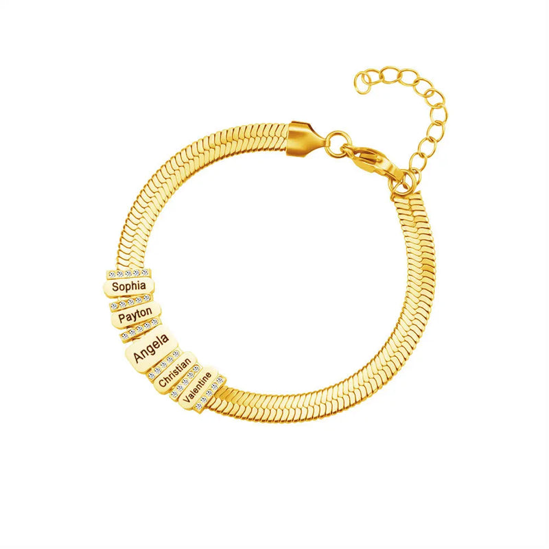 Pulseira Amor de família Personalizada - 50% OFF + Frete Grátis, só Hoje!