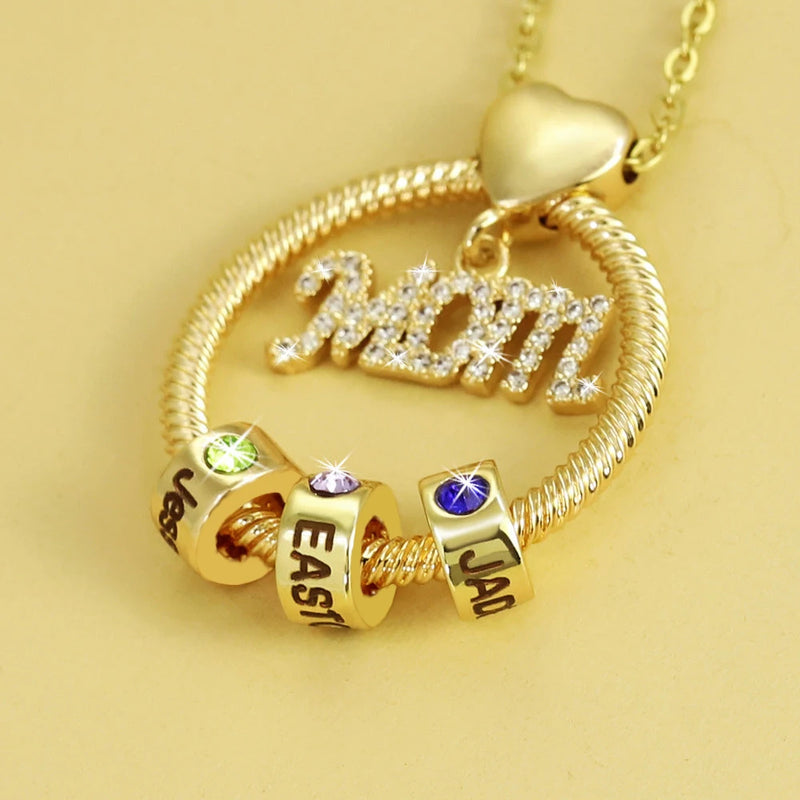 Colar Amor de Mãe Personalizado - Gravação a Laser