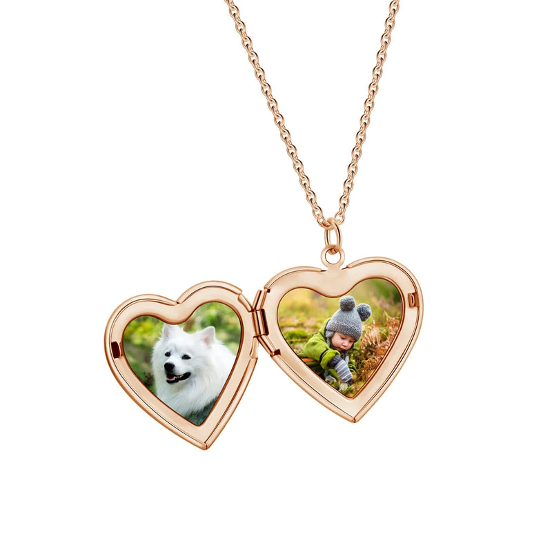 Colar lembrança de amor com nome e foto gravada Personalizável