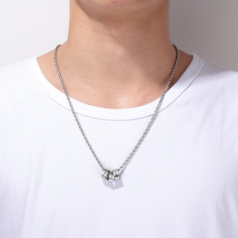 Colar masculino personalizado Personalizável - PROMOÇÃO DIA DOS PAIS