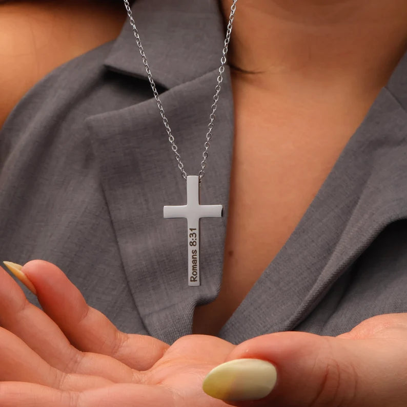 Colar versículo Bíblico personalizado - Grave um versículo
