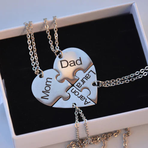 Colar Minhas Metades | Personalizável - Gravação a Laser - Oferta Especial de Natal!!
