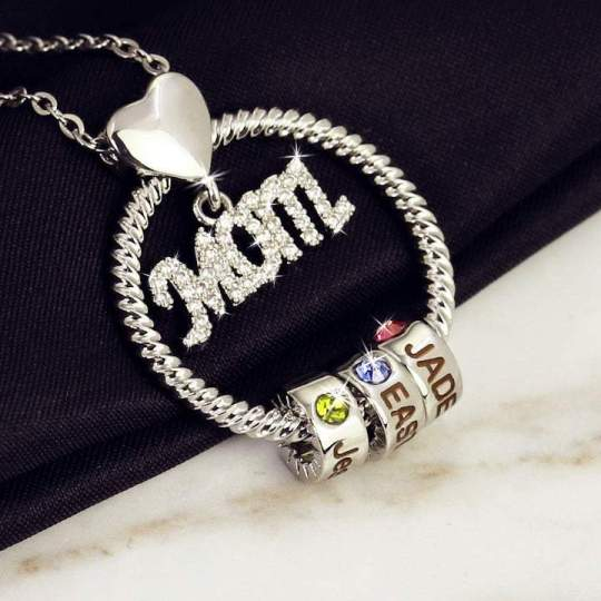 Colar Amor de Mãe Personalizado - Gravação a Laser